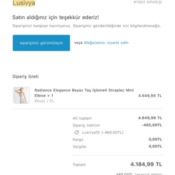 Sipariş Verildi, 20 Gündür Elbise Teslim Edilmedi Ve İletişime Geçilemiyor