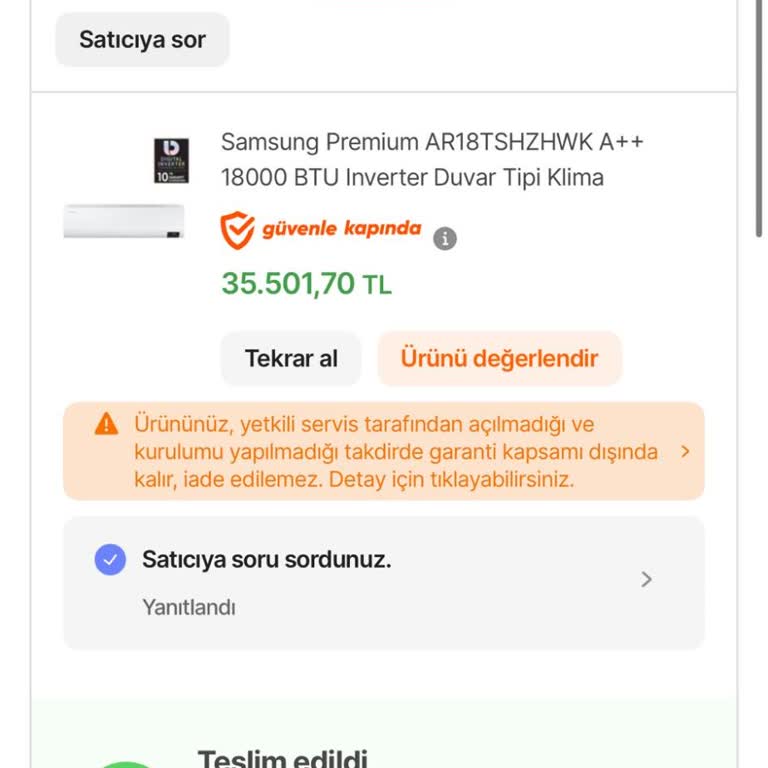 Klima Sıcak Üflüyor, Servisten Çözüm Alamadım