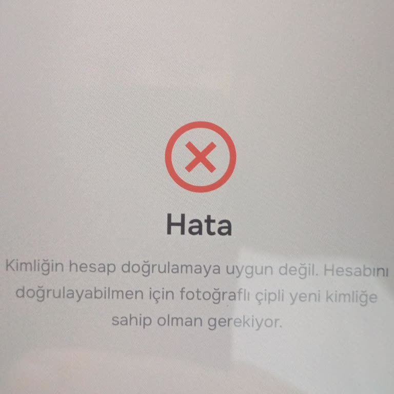Papara 18 Yaş Altı Kimlik Doğrulamasında Fotoğraf Eksikliğiyle İşlem Tamamlanamıyor!