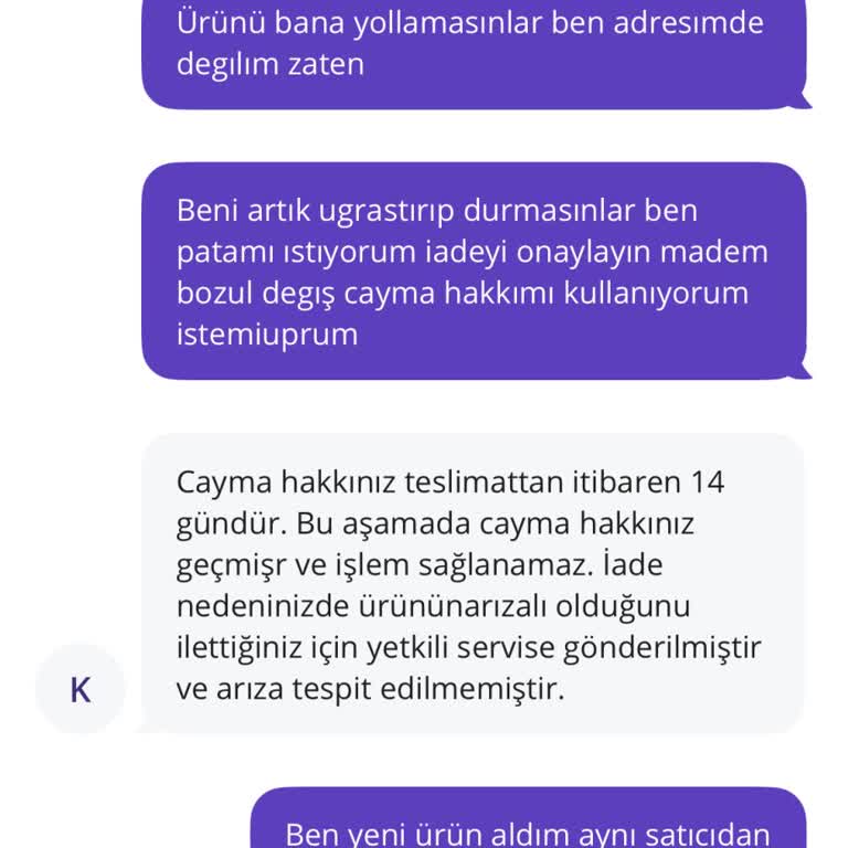 Arızalı Kamera İadesinde 23 Gün Bekletildim, Para İadem Yapılmıyor