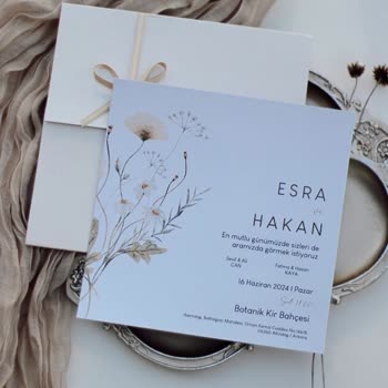 Davetiyede Baskı Kalitesi Sorunu Ve İlgisiz Müşteri Hizmeti