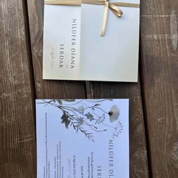 Davetiyede Baskı Kalitesi Sorunu Ve İlgisiz Müşteri Hizmeti