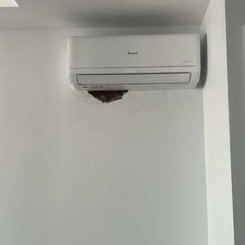 Baymak Klima Montajında İzinsiz Duvar Kırılması Ve Kötü İşçilik Mağduriyeti