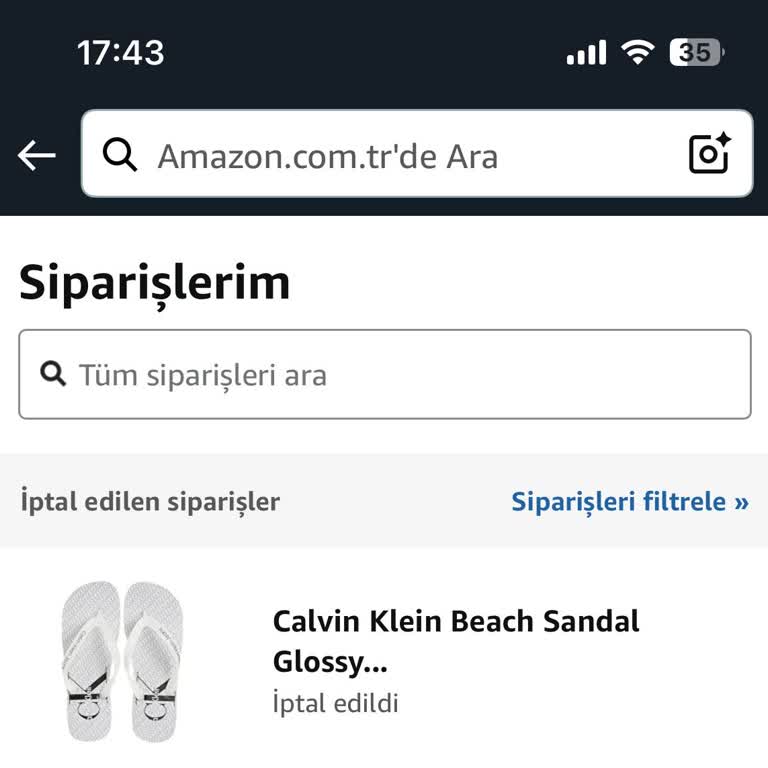 Amazon Siparişim Stok Yok Denilerek Bilgilendirme Yapılmadan İptal Edildi Mağdur Oldum