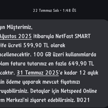 Ani Fatura Zammı Ve Yetersiz Müşteri Hizmetleri Nedeniyle Mağduriyet