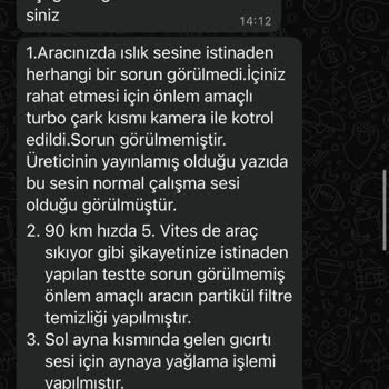 Tekrarlayan Park Sensörü Arızası Ve Yetersiz Servis Desteği