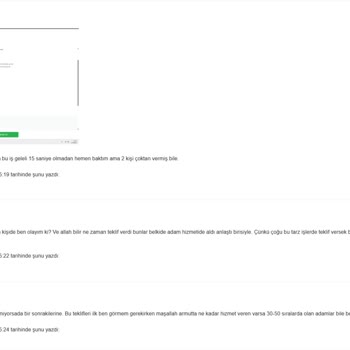 Performans Sıralamasına Rağmen Tekliflerde Geri Planda Kalıyorum