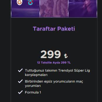 Resmi Sitede Tüm Paketlerde Geçerli Denilen İndirim Taraftar Pakete Uygulanmıyor