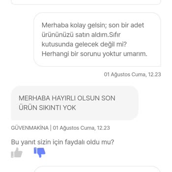 Satıcıdan Gelen Nezaketsiz Ve Aşağılayıcı Yanıtlar Mağduriyetim