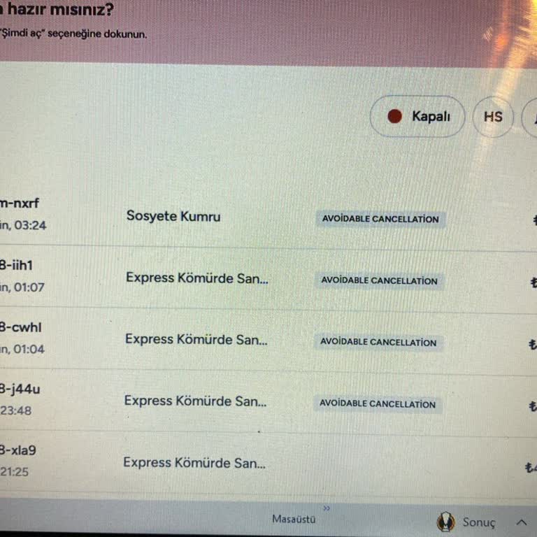 Sipariş Onaylanmıyor Mağduriyet Artıyor