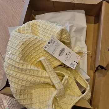 Zara Online Siparişte Yırtık Elbise