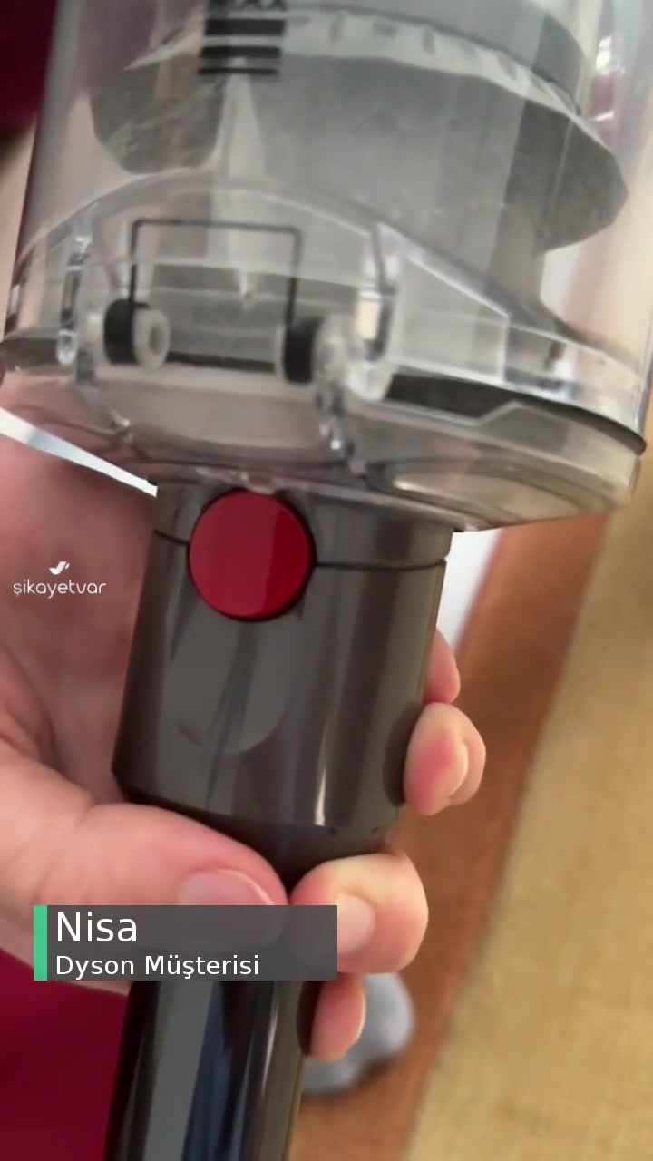 Dyson V12 Detect Slim Absolute Gövde Ve Başlık Kısmı Sallanıyor videonun kapak resmi