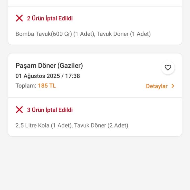 Trendyol Yemek’te İndirim Kullanımı Nedeniyle Haksız Sipariş İptali Ve Yetersiz Müşteri Desteği