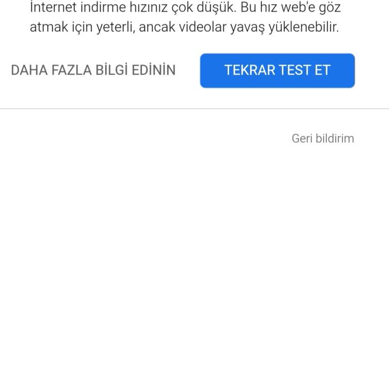 Vodafone'da Sürekli Düşük İnternet Hızı Ve Çözülmeyen Ses Problemleri