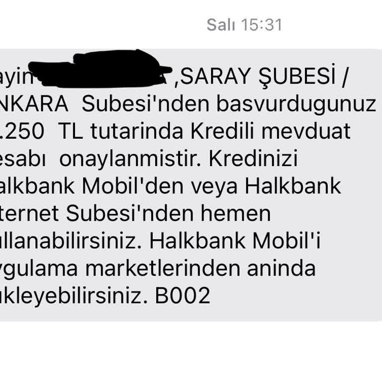 Halkbank Saray Şubesi'nde Bilgim Dışında Tekrarlanan Kredi Çekimi Ve Güvenlik Endişesi