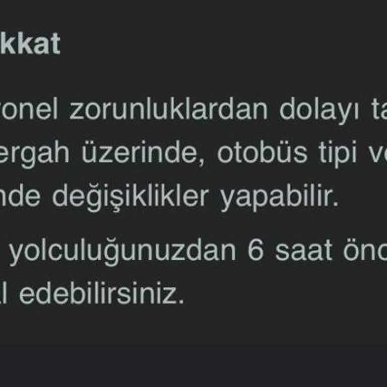Metro Turizm İptal Hakkım Haber Verilmeden Kaldırıldı, Mağdur Edildim!