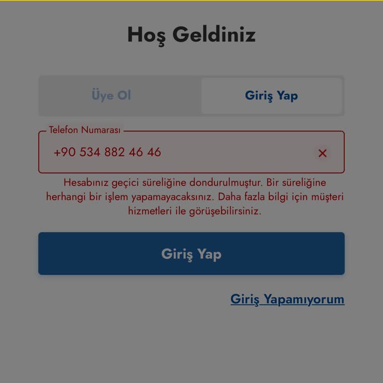 Cepte Şok Hesabım Haksız Yere Kapatıldı, Param İade Edilmiyor