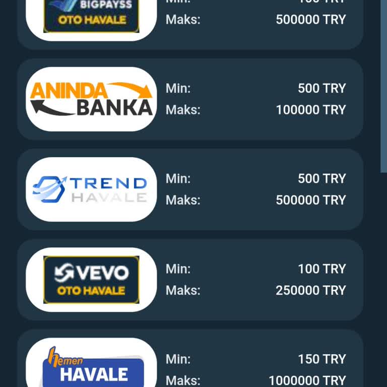 Aktif Görünen Trend Havale Yöntemiyle Yatırılan Paranın Hesaba Geçmemesi