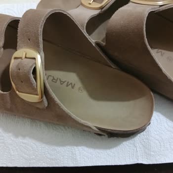 Hakiki Deri Süet Terliğin Tabanı Kısa Sürede Aşındı