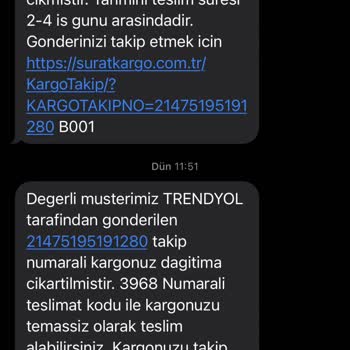 Teslim Edilmeyen Kargo Ve İletişimsizlik Nedeniyle Mağduriyet