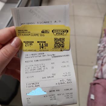 Migros'ta İndirimli Ürün Kasada Farklı Fiyattan Geçti, İade Süreci Karmaşık Oldu