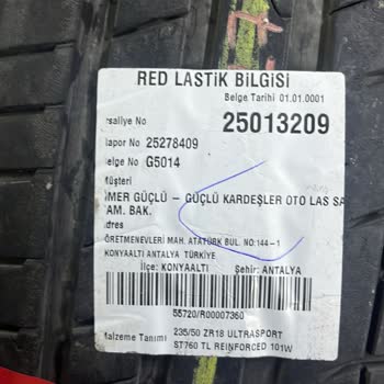 Garantili Lastikte Tel Kırılması Ve Garanti Reddi Mağduriyeti