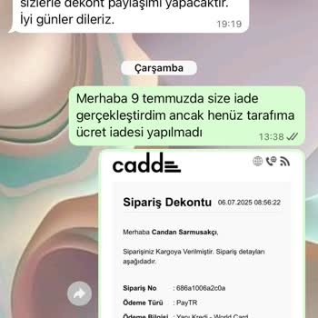 İade Sürecinde Gecikme Ve İletişimsizlik Sorunu Yaşıyorum