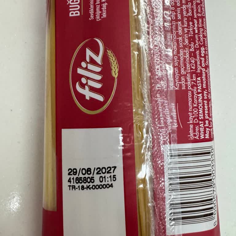 Spagetti Paketinde Siyah Noktalarla Karşılaştım