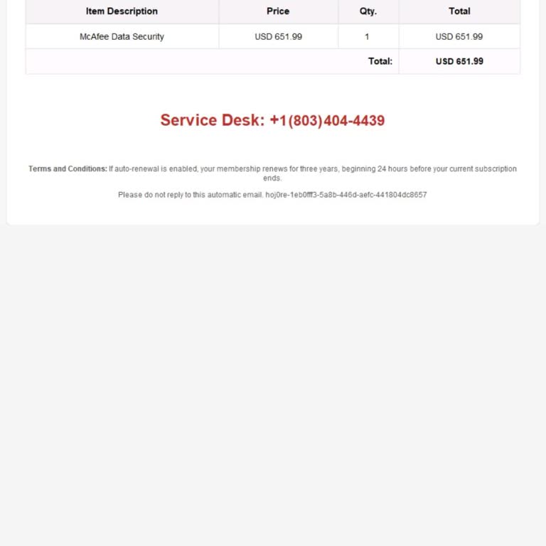 İzinsiz McAfee Ödeme Bildirimi Ve Hukuki Uyarı: Bilgim Dışında Abonelik Ve Yüksek Tutar Talebi
