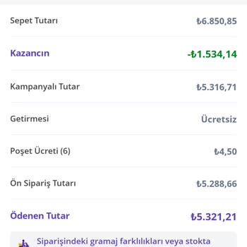 Eksik Teslimat Sonrası Ücret İadesi Yapılmadı, Mağdur Edildim
