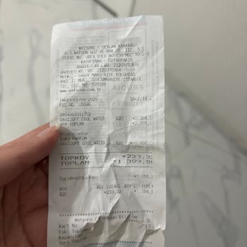 Satın Aldığım Parfümün Kalıcılığı Beklentimin Çok Altında, İade Veya Değişim Talep Ediyorum