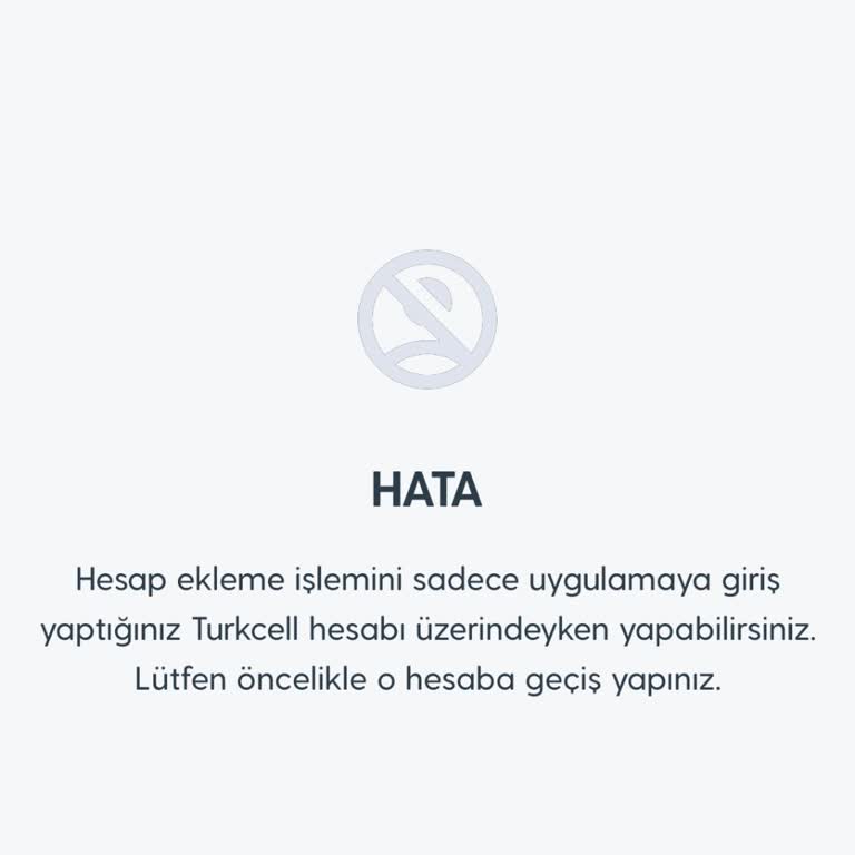 Turkcell Uygulamasında GSM Hattıma Erişemiyorum: Sürekli Hata Alıyorum