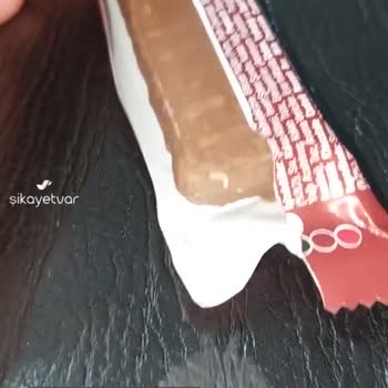 Ülker Çikolatadan Kurt Çıktı