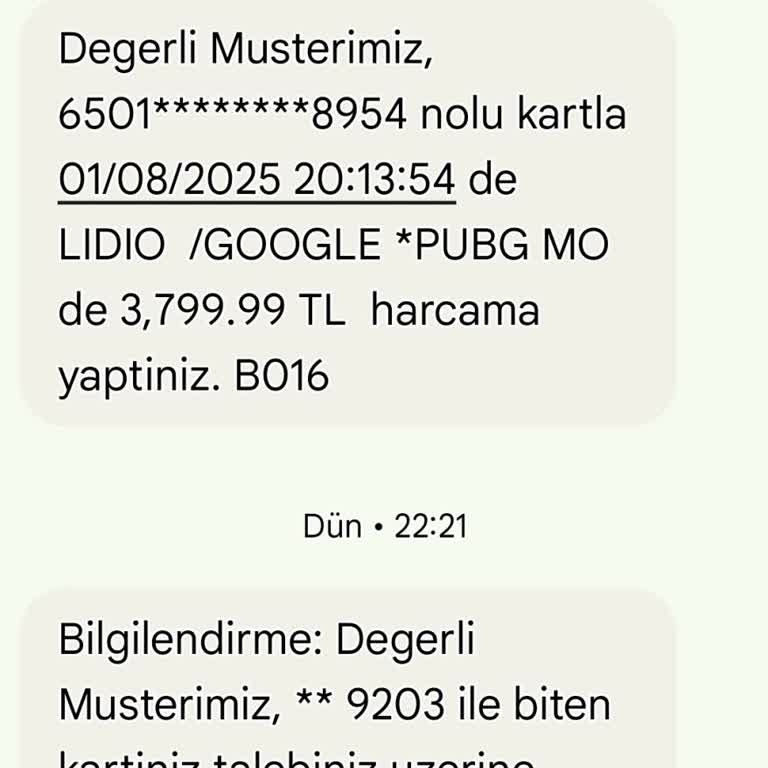 Onaysız Yapılan Yüksek Tutarli İşlemler Ve Yetersiz Güvenlik
