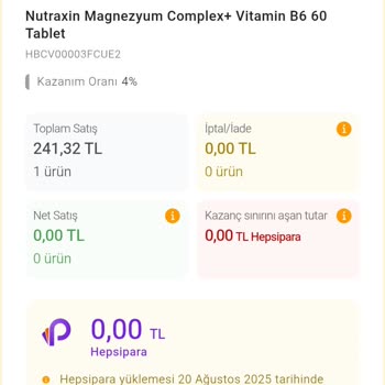 Hepsiburada Link Gelirlerim Eksik Yatırılıyor Ve Açıklama Yapılmıyor