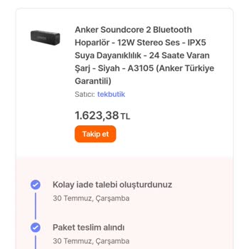 İade Talebim Haksız Yere Reddedildi, Mağduriyetimin Giderilmesini İstiyorum