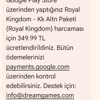 Onayım Dışında Yapılan Google Play Ve Vodafone İşlemleri Hakkında Ücret İtirazı
