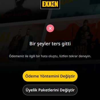 Trendyol Plus Kampanyası İle Exxen Aboneliği Başlatılamıyor: 3D Secure Hatası