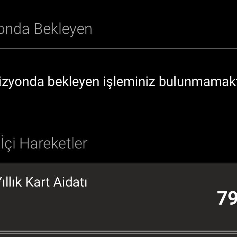 VakıfBank Kredi Kartıma Yansıtılan Aidat Ücretinin İadesini İstiyorum
