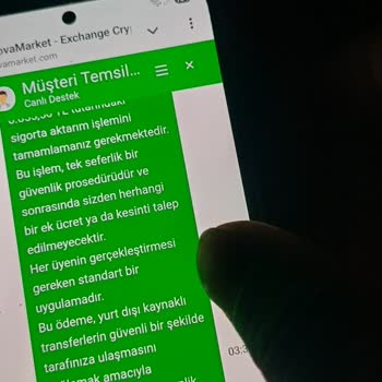 Coinova Market'te Para Çekme Sorunuyla Karşılaştım, Ek Ödeme Talep Ediliyor