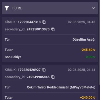 Kazancım Açıklamasız Şekilde Silindi, Müşteri Hizmetleri Yanıt Vermiyor
