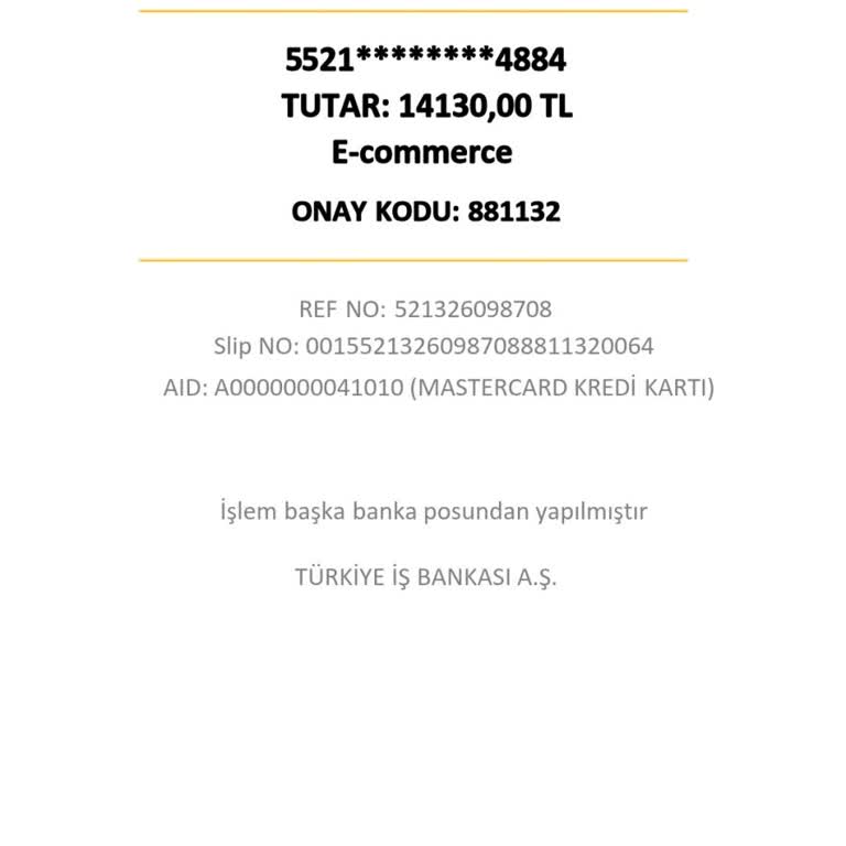 Onaysız Yüksek Tutar Çekimi Mağduriyeti