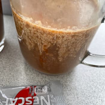 Aldığım Nescafe Su Eklenince Süt Kesiği Gibi Oluyor İnsan Sağlığı Hiçe Sayılıyor