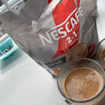 Aldığım Nescafe Su Eklenince Süt Kesiği Gibi Oluyor İnsan Sağlığı Hiçe Sayılıyor