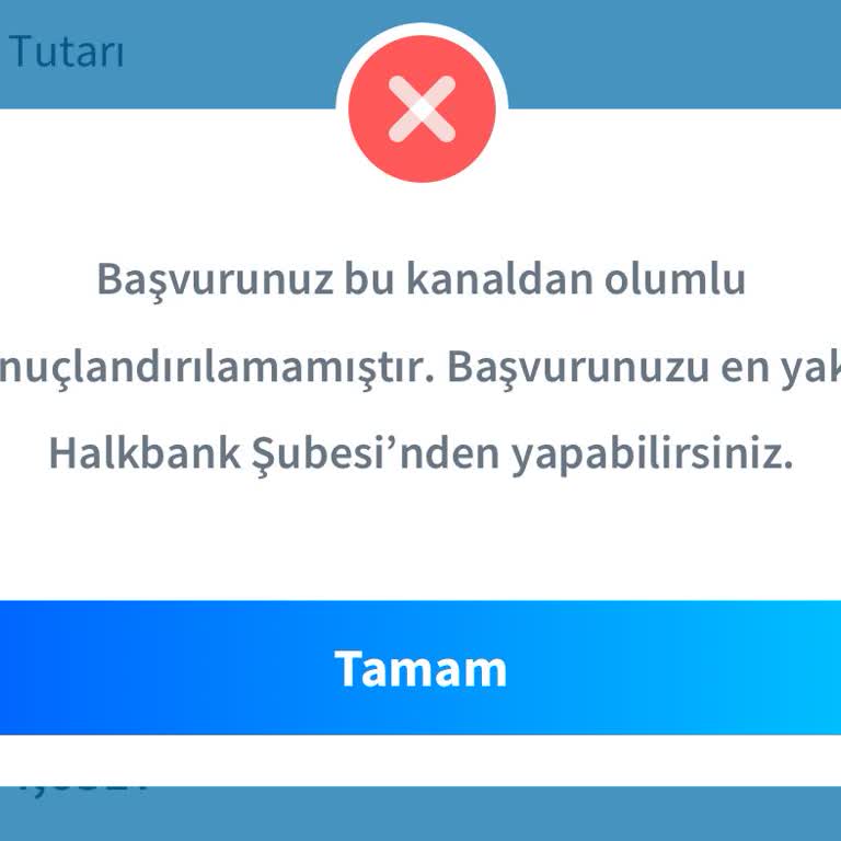 İnternet Bankacılığında Kredi Başvurusu Yapamıyorum, Çözüm Sunulmuyor