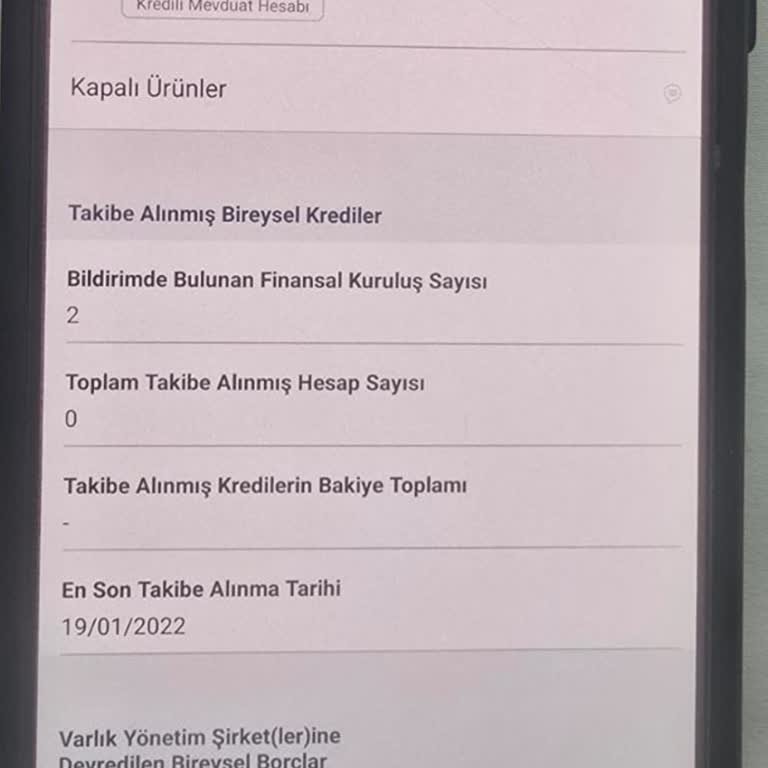 Findeks’te Silinmeyen Borç Mağduriyeti