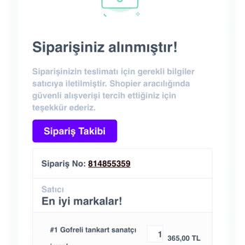 Shopier'den Aldığım Ürünler Gönderilmiyor, İade Talebime Yanıt Yok