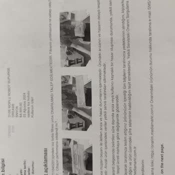 Robot Süpürgenin Toz Haznesi Sorunu Ve Parça Temin Edilememe