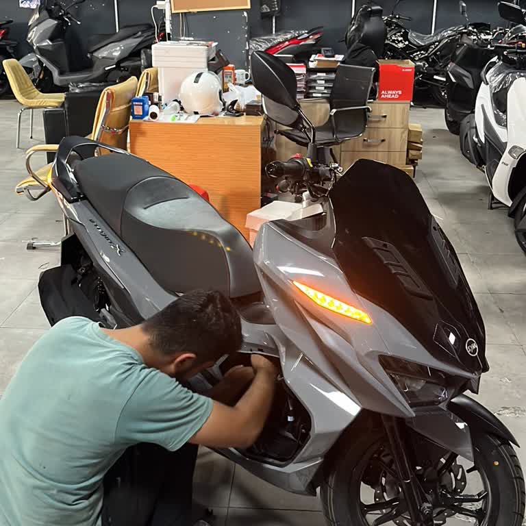 Sıfır Kilometrede Arızalı Motosiklete Servisten İlgisizlik!