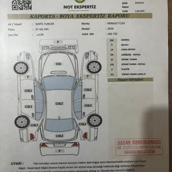 Eksper Raporunda Yanıltıcı Bilgi Ve Araç Hasarı Deneyimi